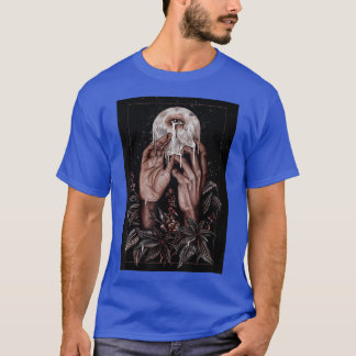 T-shirt Occulte Gothique Sombre Satanique Unholy Witchcraf