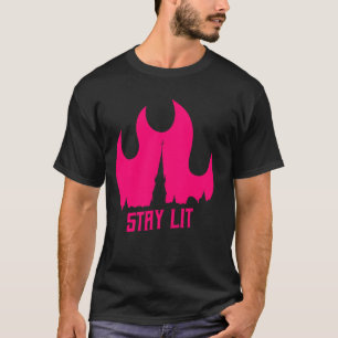 T-shirt Occulte Wiccan Witchcraft Burning Church Esoteric