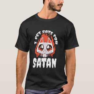 T-shirt Occultisme drôle et chat amateur de pentagramme sa