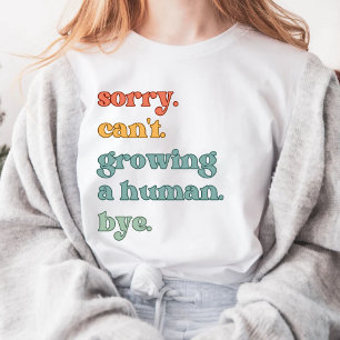 T-shirt Occupé à cultiver un adieu humain