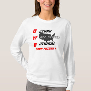 T-SHIRT OCCUPER WALL STREET NATIONAL