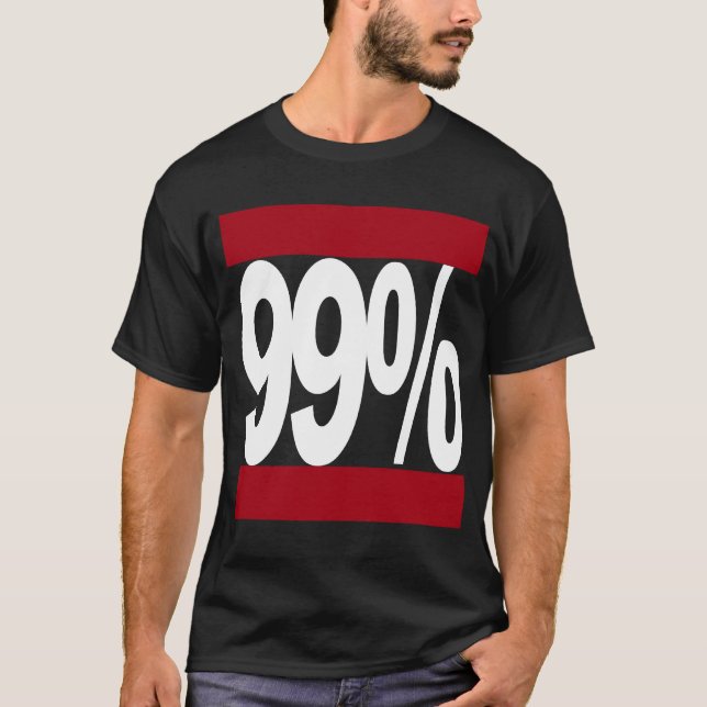 T-shirt Occupez la chemise classique de style de hip-hop (Devant)