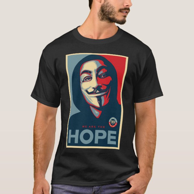 T-shirt Occupez la chemise d'ESPOIR (Devant)