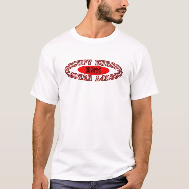 T-shirt Occupez l'Europe - chemises légères (Devant)