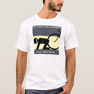 T-shirt occupez Wall Street - prenez votre vélo !
