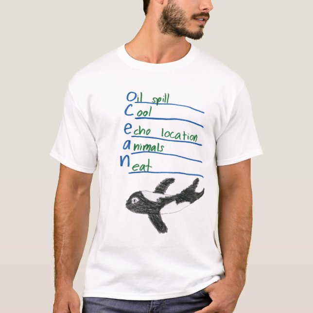 T-shirt Océan (Devant)