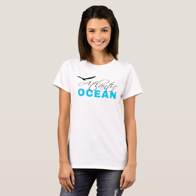T-shirt Océan Atlantique (Devant entier)