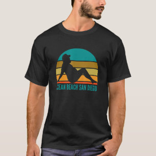 T-shirt Ocean Beach San Diego Humour Boire Plaisanterie ad