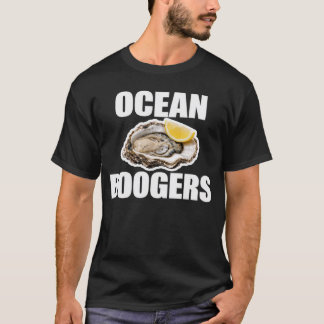 T-shirt Ocean Boogers Huître Ébarbage Bar Cru