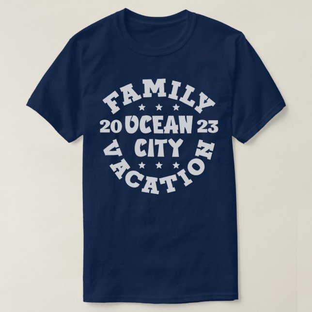 T-shirt Ocean City 2023 1 (Design devant)
