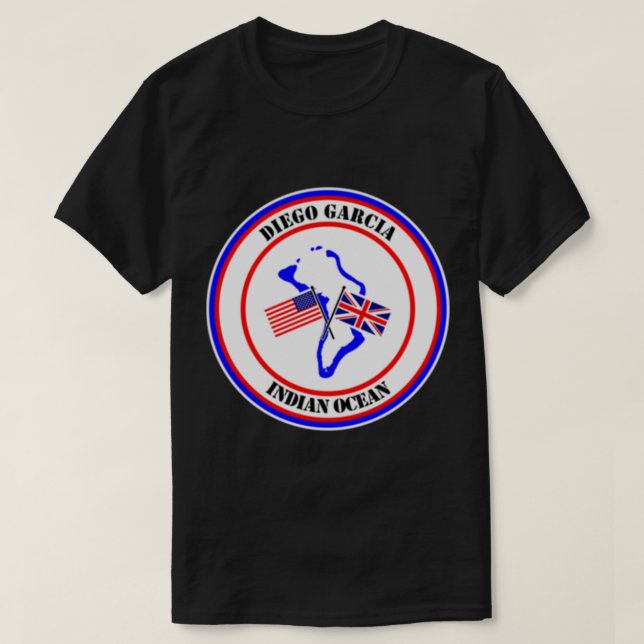 T-shirt Océan Indien Diego Garcia (Design devant)