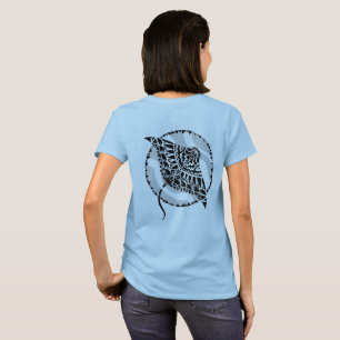 T-shirt Ocean Manta Ray Tribal
