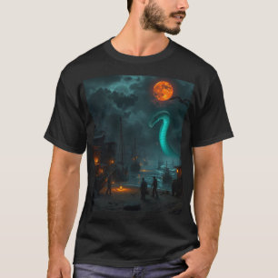 T-shirt Ocean port Sea Serpant