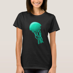 T-shirt Océan Sous l'eau Mer Méduse 9