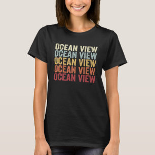 T-shirt Ocean View Delaware Ocean View DE Retro Vintage Te