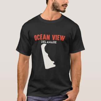 T-shirt Ocean View Delaware USA State America Travel Delaw