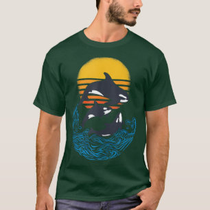 T-shirt Ocean Wildlife Orcas Killer Whale Débardeur de req