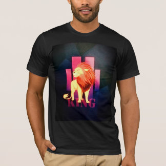 T-shirt OceanicWaves king lion(unique)