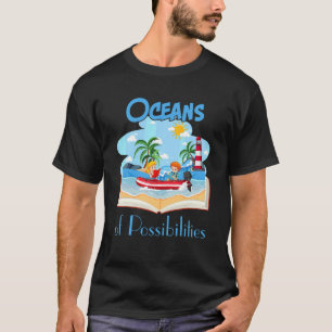 T-shirt Océans Des Possibilités Lecture Été 2022 Bibliothè