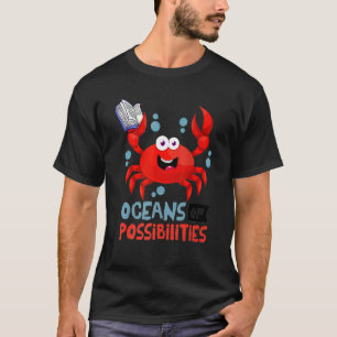 T-shirt Océans Des Possibilités Lecture Été 2022 Crabe