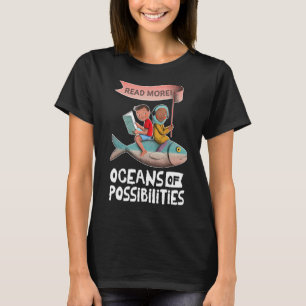 T-shirt Océans Des Possibilités Poissons D'Été Animaux De 