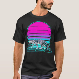 T-shirt Ocelot couché de soleil vintage