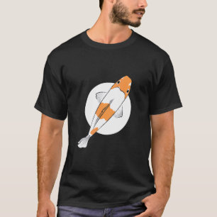 T-shirt Ochiba Koi Poisson Carpe Brodée Nishikigoi Pond Am