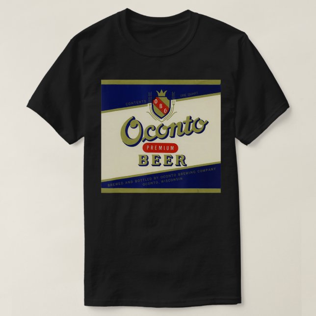 T-shirt Oconto Beer (Design devant)