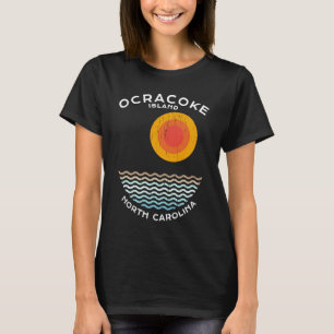 T-shirt Ocracoke Island NC Vacances d'été