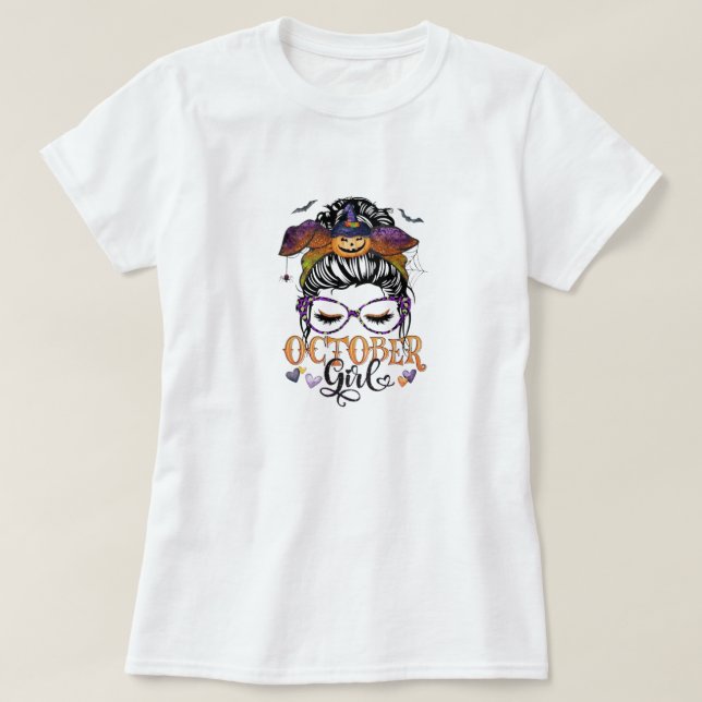 T-shirt Octobre (Design devant)