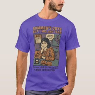 T-shirt Octobre Où Es-Tu