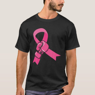 T-shirt Octobre Pink 2022 Cancer du sein Pink Ribbon Boxin