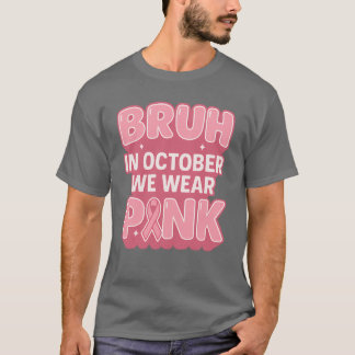 T-shirt Octobre pour la sensibilisation au cancer du sein