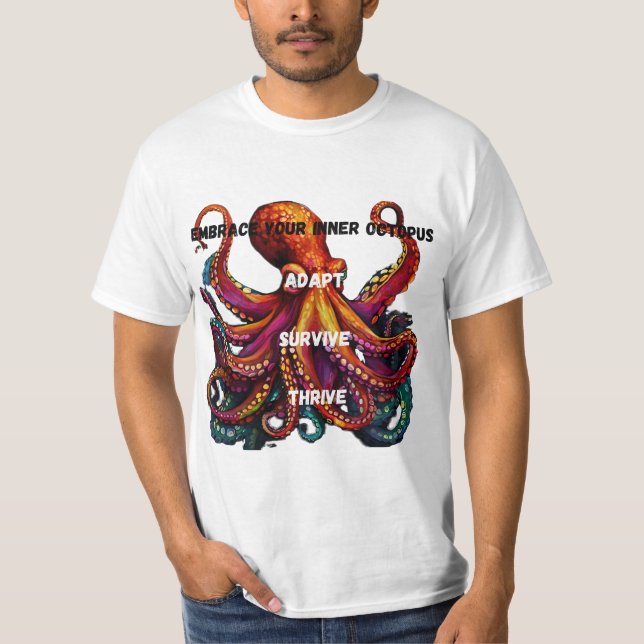 T-SHIRT OCTOPUS (Devant)