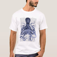 Octopus bleu