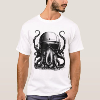 T-shirt Octopus dans l'explorateur de la mer profo