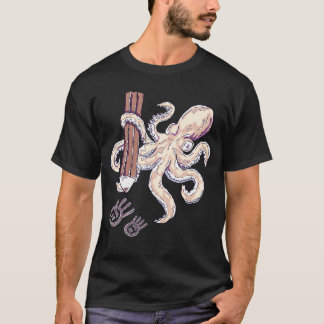 T-shirt Octopus dessine sa famille