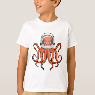 T-shirt Octopus en astronaute