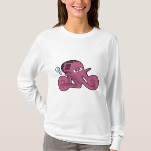 T-shirt Octopus en moto