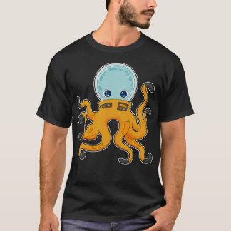 T-shirt Octopus Espace astronaute