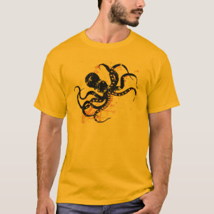 T-shirt Octopus fou