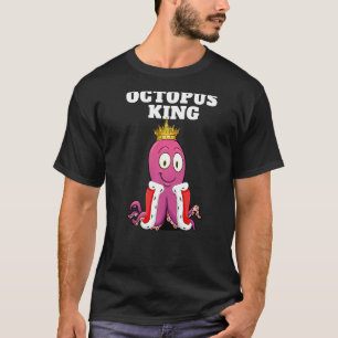 T-shirt Octopus King Boys Octopus Mens Octopus 1