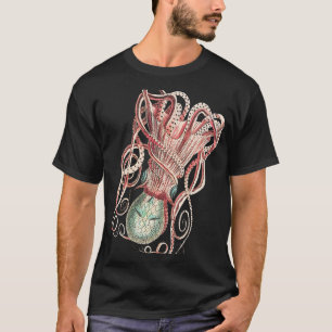 T-shirt Octopus Ocean Squid Femmes Hommes Jeunes Cep sous-