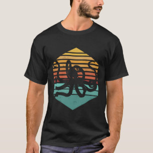 T-shirt Octopus rétro