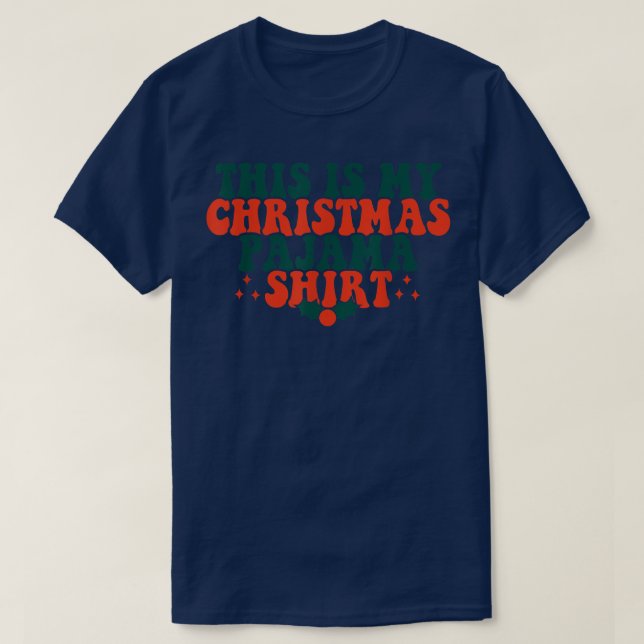 T-shirt oD7D This Is My Christmas Pajama Merry Xmas Family (Design devant)