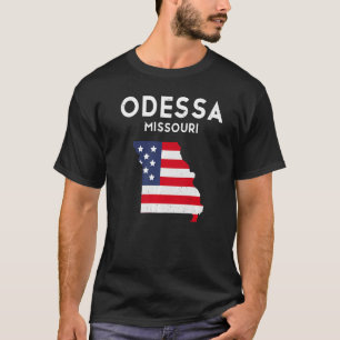 T-shirt Odessa Missouri USA State America Travel Missouria