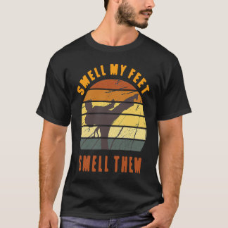 T-shirt Odeur Classique Mes Pieds Les Sentent Karaté Arts