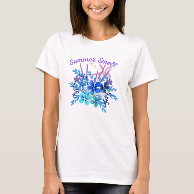 T-shirt Odeur estivale (Devant)