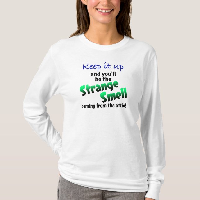 T-shirt Odeur étrange (Devant)