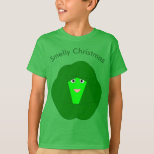 T-shirt Odeur Noël Bruxelles Sprout Kids T Shirt